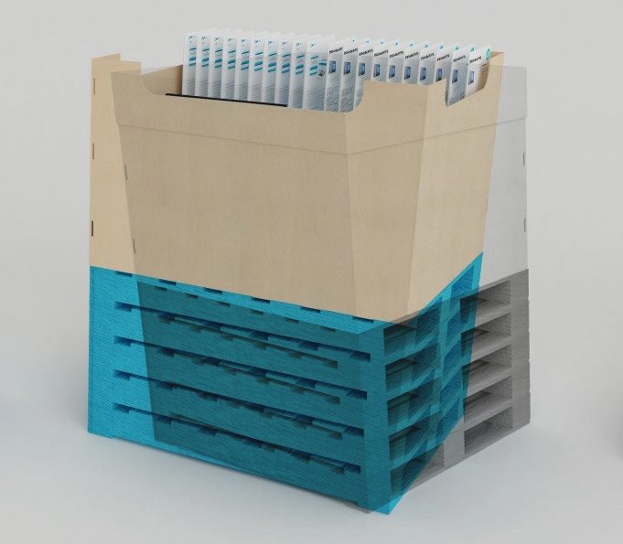 Pallet display de cartón