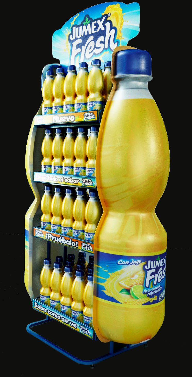 Exhibidor termoformado